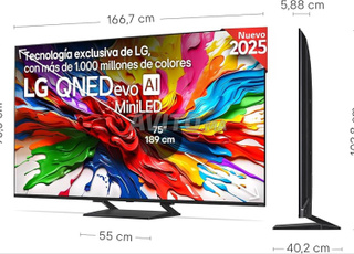 LG QNED EVO 75QNED93A6A EUROPE LIV A DOMICILE