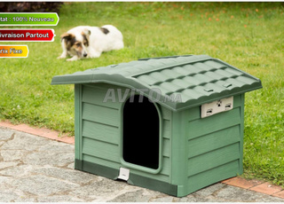 NICHE CHIEN LARGE VERT 110 X 94 X 77 CM