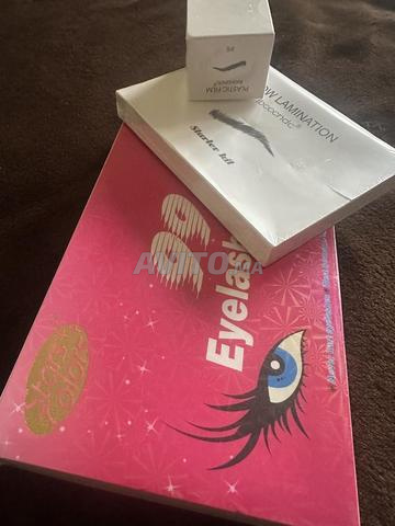 باقة رفع الحواجب والرموش شعرة شعرة