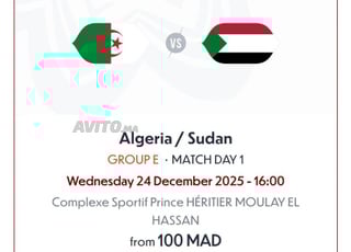Algérie vs Soudan