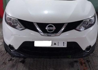 Qashqai Diesel Manuelle 07/2017 matricule Rabat