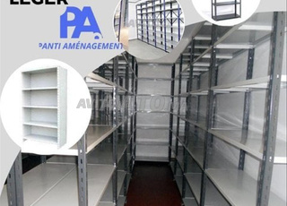 Rayonnage métallique léger à Salé