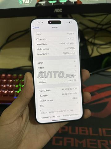 Iphone 15 Pro Max 256 Official ba9i n9i - 2