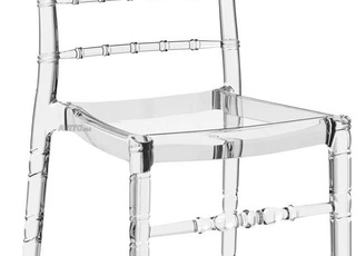 Chaise CHIVARI - en polycarbonate transparent