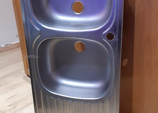 Évier de cuisine double