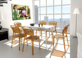 Chaise HONEY - En polycarbonate