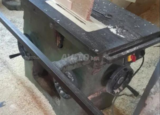 Scie, Scie radiale et Toupie avec scie circulaire