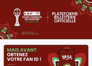 Billets Algerie -Soudan CAN2025