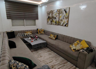 Salon moderne complet avec Tapis