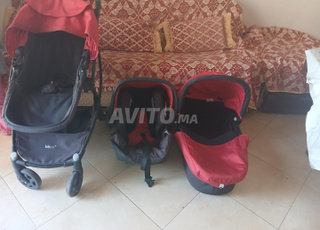 Poussette trio