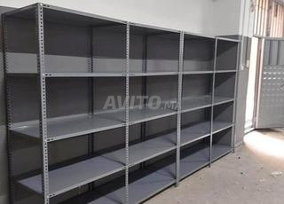 رفوف معدنية متينة للتخزين