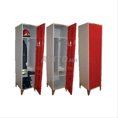 خزانة ملابس 4 أبواب وحدة تخزين / خزانة