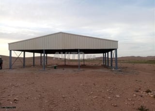 Charpente métallique, Couverture autoportante