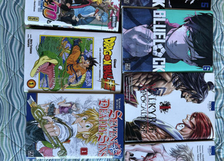 Pack DragonBallS SevendeadlySins Boruto BlueLock