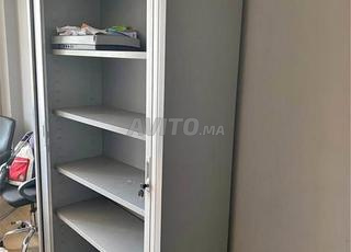 خزانة معدنية بأربعة رفوف ترويجية