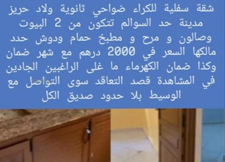 Appartement en sous-sol à louer