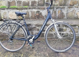Vélo madame aluminium