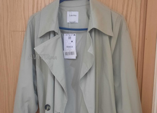 Manteau en tissu de marque BERSHkA pour femme