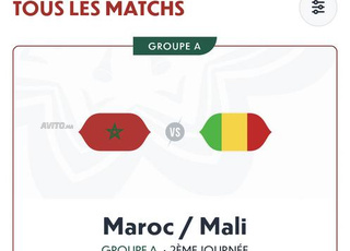 Ticket Maroc Mali