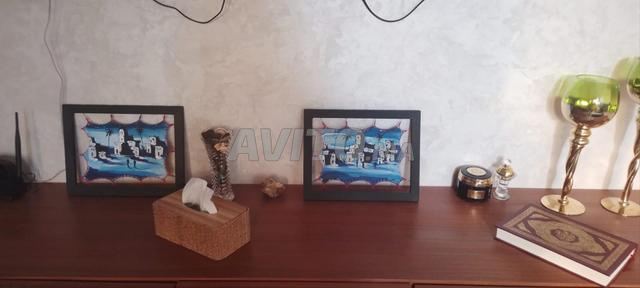 100 لوحة فنية فريدة مصنوعة يدويًا على جلد الماعز