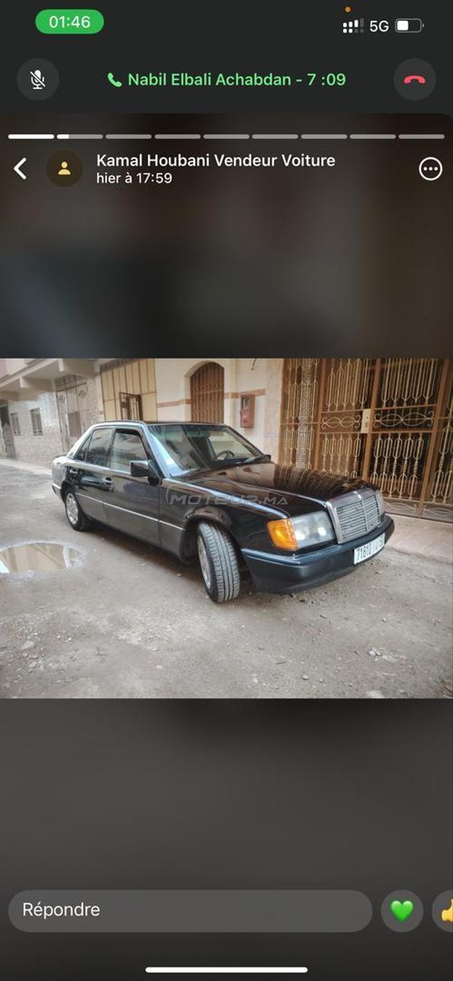 ازغنغان الناظور سيارة مرسديس نقية