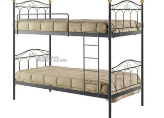 Lit superposé métallique