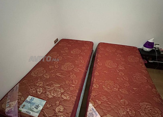 2 lits avec matelas