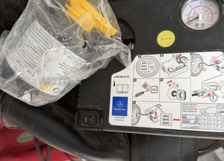 Gonfleur Mercedes d'origine neuf