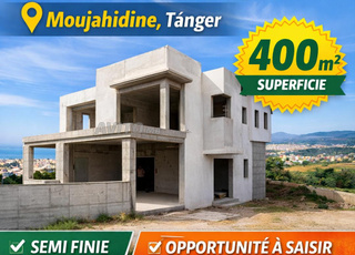 Très Belle Villa Semi Finie à Moujahidine