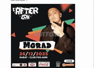 2 Tickets VIP Morad After Can