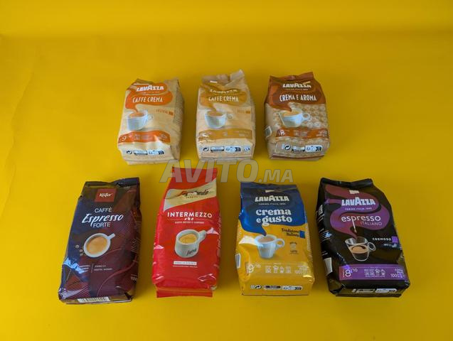 قهوة حبوب، LAVAZZA، KAFER، SEGAFREDO 1 كجم