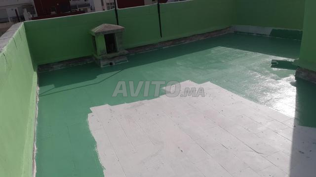 إصلاح تشققات أسطح وتطبيق عازل مائي