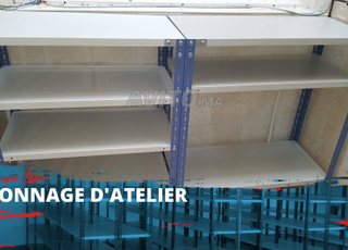 Rayonnage léger métal – Rangement optimisé
