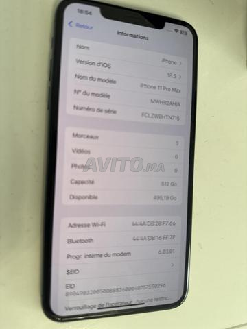 📱 iPhone 11 Pro Max – 512 Go – حالة ممتازة