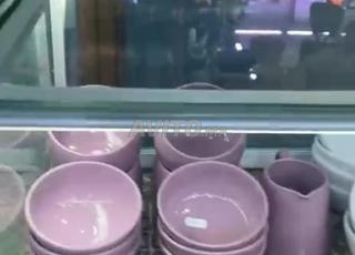 Vitrine traditionnelle en bois