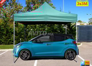 Abri De Voitures Impérméable 3x3 M -Transportable