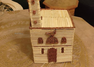 Mosquée faite à la main