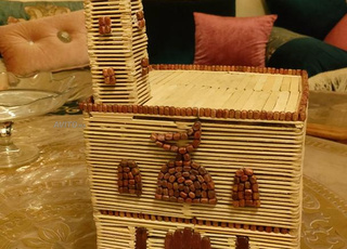 Mosquée artisanale créative