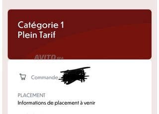 Billet CAN 8ème finale à casa