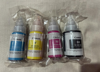 Pack bouteilles encre canon GI-490
