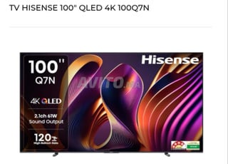 TV Hisense QLED SMART 100P Q7N