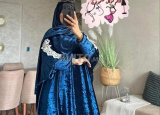 Abaya avec châle nouveau modèle