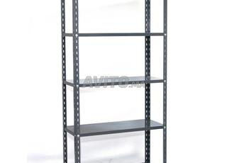 أرفف معدنية خفيفة بخمسة أرفف متوفرة