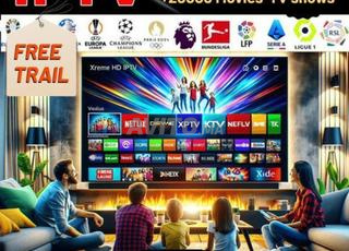 اشتراك IPTV ثابت جودة 4K full HD لمدة عام