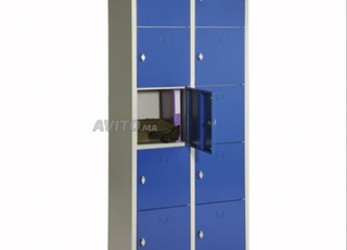 Vestiaire métallique 2 portes \ armoire casier