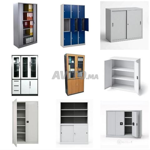 خزائن معدنية وخزائن ملفات ​أرفف معدنية