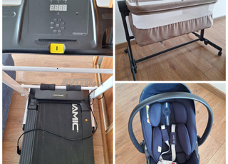 Tapis roulant, Lit cododo et Siège auto