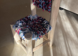 Chaise artisanale en bois – fait main