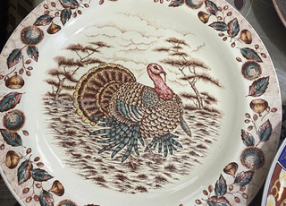 Assiettes anciennes patrimoniales