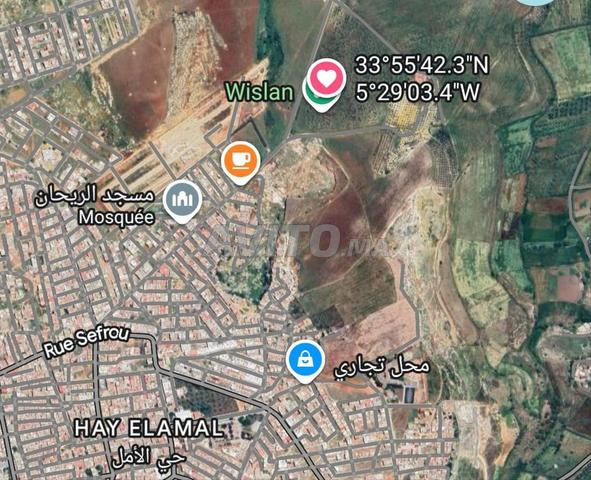 Terrain à Wislane zone bâti 5,5 et 14 hectares